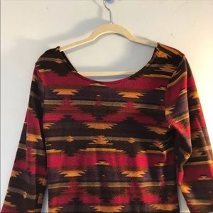 Print Knit Dress❤️